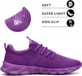 img 3 attached to Get Moving With Damyuan Women'S Lightweight Walking Shoes - Perfect For Tennis, Sneakers, Running And Casual Wear!