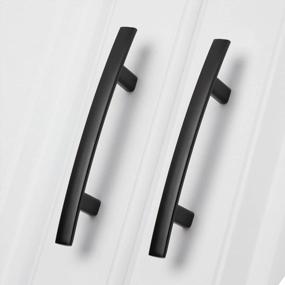 img 4 attached to 20 Pack Black Cabinet Pulls - HDLS1003BK Kitchen Cupboard Handles For Bathroom, Door & Dresser Drawers