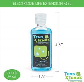 img 1 attached to TensXtends Conductive Adhesive Gel For Tens Pads - Patented Formula To Extend Electrode Pad Life Of Your TENS And EMS Units (2 FL OZ)