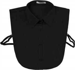 img 1 attached to Women'S Detachable Half Sleeve Blouse Shirt Top