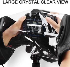 img 2 attached to CadeN Professional Rain Cover - Protect Your Camera From Rain With This Waterproof Cover For DSLR And Mirrorless Cameras
