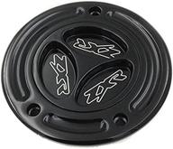 🏍️ high-quality motorcycle gas cap fuel for kawasaki zx 14r z1000 10r 9r 6r 636 zzr600 650r er-6 - sleek black design by smt-moto логотип