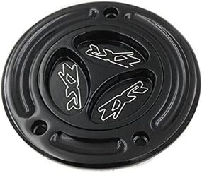 img 3 attached to 🏍️ High-Quality Motorcycle Gas Cap Fuel for Kawasaki ZX 14R Z1000 10R 9R 6R 636 ZZR600 650R ER-6 - Sleek Black Design by SMT-MOTO