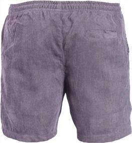 img 2 attached to Comfortable & Casual: Visive'S 16 Inch Corduroy Shorts With Elastic Waist & Drawstring