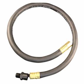 img 2 attached to Milton (S-680-2) 30-Inch 3/8" ID X 1/4" NPT Snubber Air Hose - Full 360 Swivel