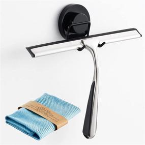 img 4 attached to 🧽 TAILINK Shower Squeegee: Glass Door & Window Cleaner with Microfiber Cloths