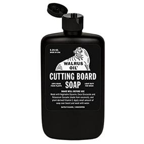 img 3 attached to 🪴 WALRUS OIL - Wood Cutting Board Soap, 100% Plant-Based Cleaner, 5.25 oz Bottle