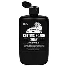 img 1 attached to 🪴 WALRUS OIL - Wood Cutting Board Soap, 100% Plant-Based Cleaner, 5.25 oz Bottle