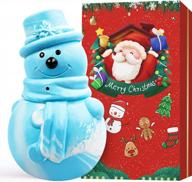 durable and squeaky christmas dog toys for aggressive chewers - made with non-toxic natural rubber (blue) логотип