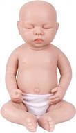 lifelike newborn baby doll - ivita silicon reborn baby boy - 17 inches, full body platinum silicone, not made of vinyl material logo