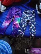 img 1 attached to Slaixiu Leggings Fleece Printing GP777 3P B 130 Girls' Clothing and Leggings review by Brittany Jackson