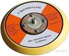 img 4 attached to 📦 Shurhold 5 Inch PU Backing Plate for Dual Action Polisher - Model 3130