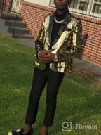 img 1 attached to Sparkle in Style: Boyland Pieces Tuxedo Sequins Performance Boys' Clothing review by Harry Ashcraft