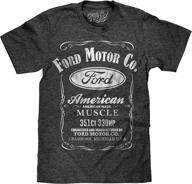 faded ford motor company shirt - tee luv american made muscle shirt logo