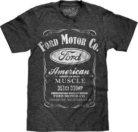 img 4 attached to Faded Ford Motor Company Shirt - Tee Luv American Made Muscle Shirt