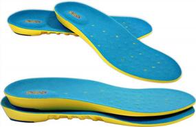 img 3 attached to 24 CM Kids Memory Foam Insoles For Arch Support & Comfort - Size 4-6 Children'S Athletic Shoes