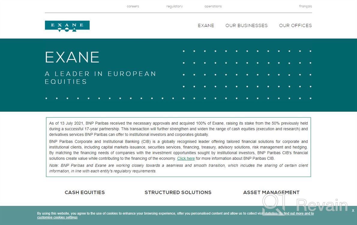 img 1 attached to Exane BNP Paribas review by Jorge Kumar