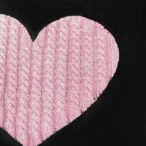 img 3 attached to Женский свитер с вязкой YEMAK - вязаный пуловер с длинными рукавами и округлым вырезом горловины, симпатичным узором сердца и звезды, создающим кабельный рисунок, мягкий, повседневный, трикотажный топ T-майка.