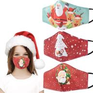 washable reusable christmas decoration breathable girls' accessories via cold weather logo
