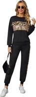 🐆 floerns women's leopard sweatshirt outfits - jumpsuits, rompers & overalls for women's clothing logo