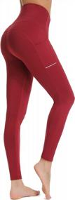 img 4 attached to Olacia Leggings: Women'S High Waisted Tummy Control Workout Leggings With Pockets
