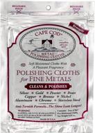 cape cod metal polishing cloths foil pouch 0.53oz - effective cleaning for a shiny finish! логотип