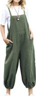 yesno cropped bloomers overalls jumpsuits women's clothing and jumpsuits, rompers & overalls logo