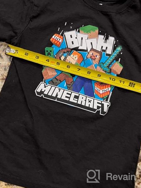 img 1 attached to Get the Minecraft Boys Creeper & Characters Short Sleeve T-Shirt Set in 3 Colors - 3 Pack review by Greg Peitz