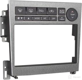 img 1 attached to 🚗 Infiniti G35 Double DIN Installation Kit - Metra 95-7605A (Silver, 2005-2007)