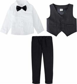 img 3 attached to DESIGN Toddler Wedding Gentleman Outfit Boys' Clothing : Suits & Sport Coats