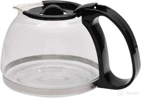 img 1 attached to ☕ RoadPro RPSC785 12V Coffee Maker: Glass Carafe, Reusable Filter, 20oz Capacity - Black