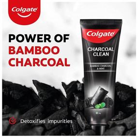img 1 attached to Colgate Charcoal Clean Toothpaste Bamboo