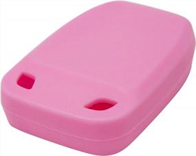 img 1 attached to Protective Keyless Entry Remote Cover For Select Honda Models - Pink Silicone Replacement By Keyless2Go