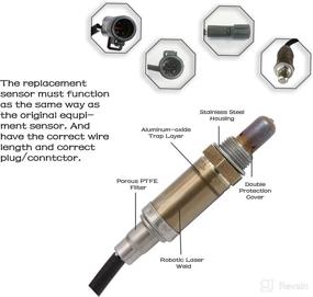 img 3 attached to High-Quality Oxygen Sensor Compatible with Ford Ranger, Mustang, Expedition, 🔌 Explorer, Escape, F150, Mazda Tribute, Mercury, Aston Martin, Lincoln - Bosch 15716