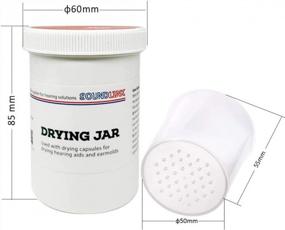 img 3 attached to Hearing Aid Dryer Kit With 2 Drying Capsules And 1 Dehumidifying Jar (60 * 85Mm)