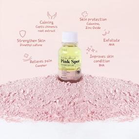 img 1 attached to MIZON Good Bye Blemish Pink Spot Overnight Care - Calamine, Camphor, AHA & BHA For Acne Treatment And Breakout Relief (19Ml/0.65 Fl Oz)