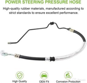 img 3 attached to 🔧 2005-2007 Honda Odyssey Power Steering Pressure Line Hose 365543 by SCITOO: Compatible, Reliable, and Efficient