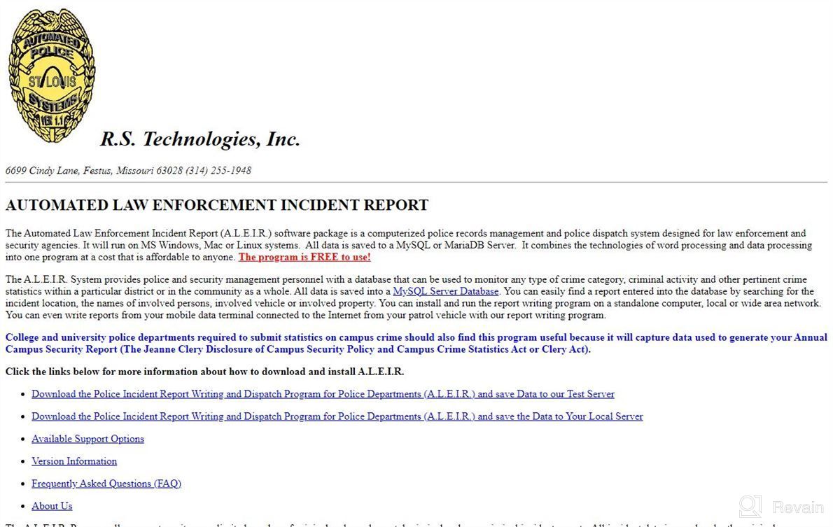img 1 attached to A.L.E.I.R. review by Joe Calabro