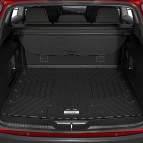 img 3 attached to 🔥 OEDRO Cargo Trunk Liner Floor Mat for Mazda CX-5 2017-2021 - Black TPE All Weather Guard Cargo Mats: Enhance Your CX-5's Cargo Protection and Style