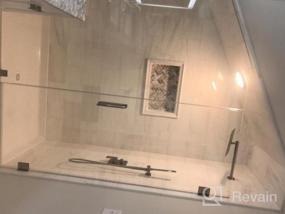 img 8 attached to Brushed Nickel KES 10 Inch Rain Shower System With Handheld Spray & Pressure Balance Faucets - XB6230-BN