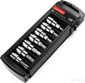 img 4 attached to 🔧 Optimized MAXPOWER 7-Piece 3/8-inch Torx Bits Set - T15, T20, T25, T30, T40, T45, T50 - 6-point Star