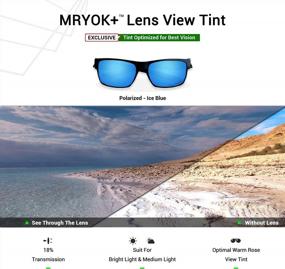 img 1 attached to Upgrade Your Rudy Project Spinhawk With Mryok'S High-Quality Replacement Lenses
