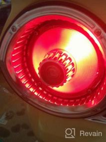 img 5 attached to JDM ASTAR 1157 2057 2357 7528 красных светодиодных ламп с супер яркими чипами PX для повышенной видимости