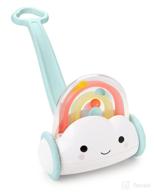 🌥️ silver lining cloud baby popper push toy by skip hop logo