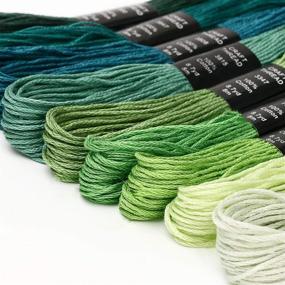 img 1 attached to Get Creative With Maydear'S 447 Skein Pure Cotton Embroidery Thread Set For Your Next DIY Project!