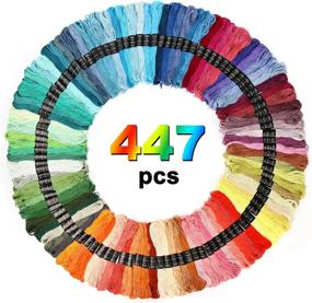 img 4 attached to Get Creative With Maydear'S 447 Skein Pure Cotton Embroidery Thread Set For Your Next DIY Project!