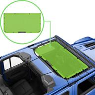 alien sunshade jeep gladiator sun shade (2018-current)- front mesh sunshade for jeep gladiator 4 door логотип