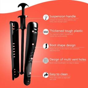 img 1 attached to 👢 Satisfounder Tall Boot Shapers - Knee High Shaft Boots Inserts, Perfect Support for Women's and Men's Shoes