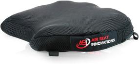 img 4 attached to 🛵 Enhance Comfort with our Large Air Motorcycle Seat Cushion: Pressure Relief Pad for Cruiser Touring Saddles - 15"x 13.5