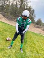 img 1 attached to Experience Unmatched Grip And Control On The Field With Nxtrnd G1 Pro Football Gloves For Men And Youth Boys review by Jason Hutchinson